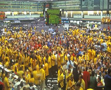 Bolsa de Materias primas con inflación